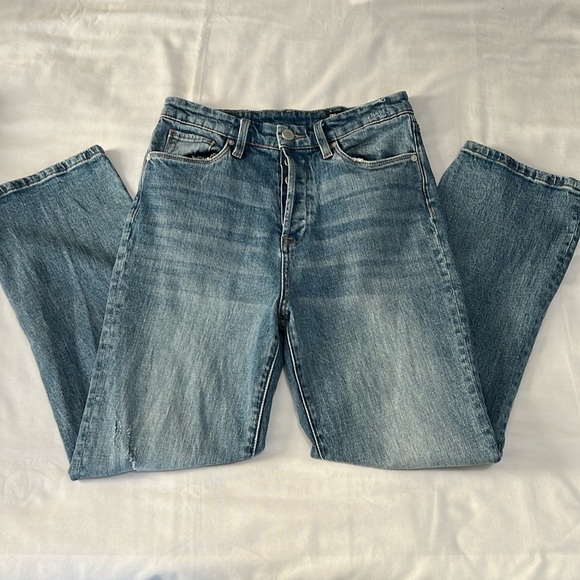 BlankNYC The Baxter Ribcage Straight Leg Button Fly Jeans - Picture 1 of 6